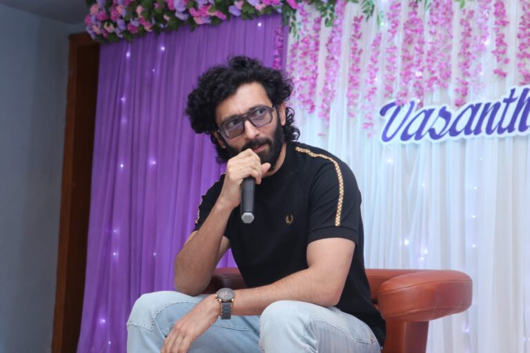 ’”பொன் ஒன்று கண்டேன்” பேமிலி ஆடியன்ஸுக்கான படம்’ – வசந்த் ரவி