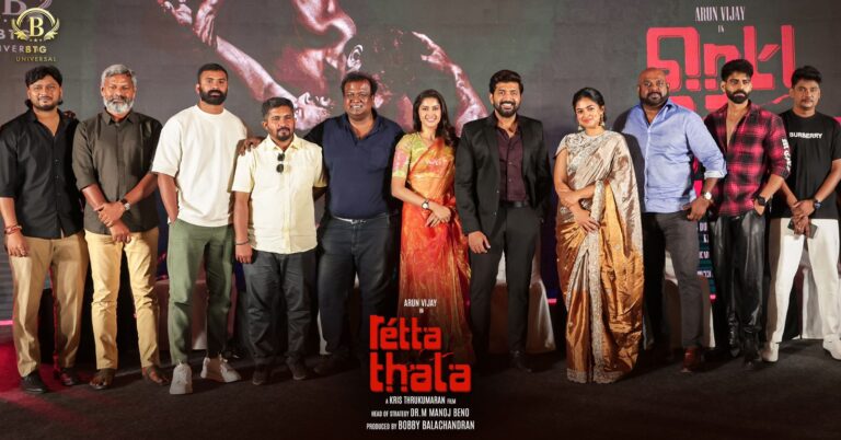 ”அருண் விஜய் எத்தனை வருடமானாலும் இளமையாக அப்படியே இருக்கிறார்” – சாம் சி.எஸ்