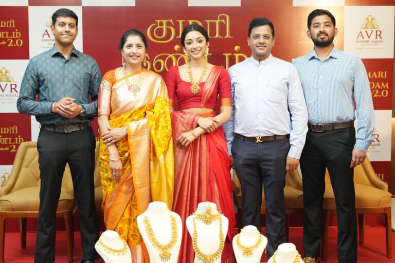 “குமரிக்கண்டம் கலெக்ஷன் 2.0” நகைகள் அறிமுகப்படுத்திய ஏ.வி.ஆர் ஸ்வர்ண மஹால்