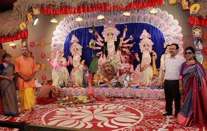 Durgotsav – சென்னையில் ஜொலிக்கும் வங்காளக் கிராமப்புறம் | SMCA